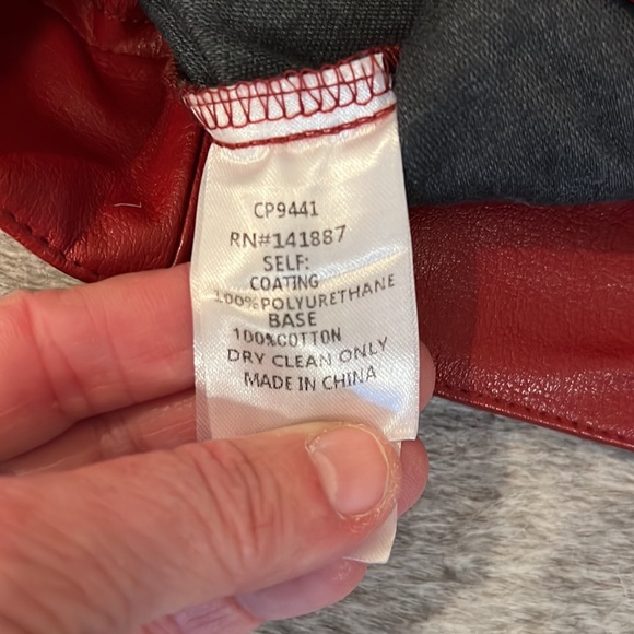 TCEC - Faux Leather Shorts - Picture 4 of 5